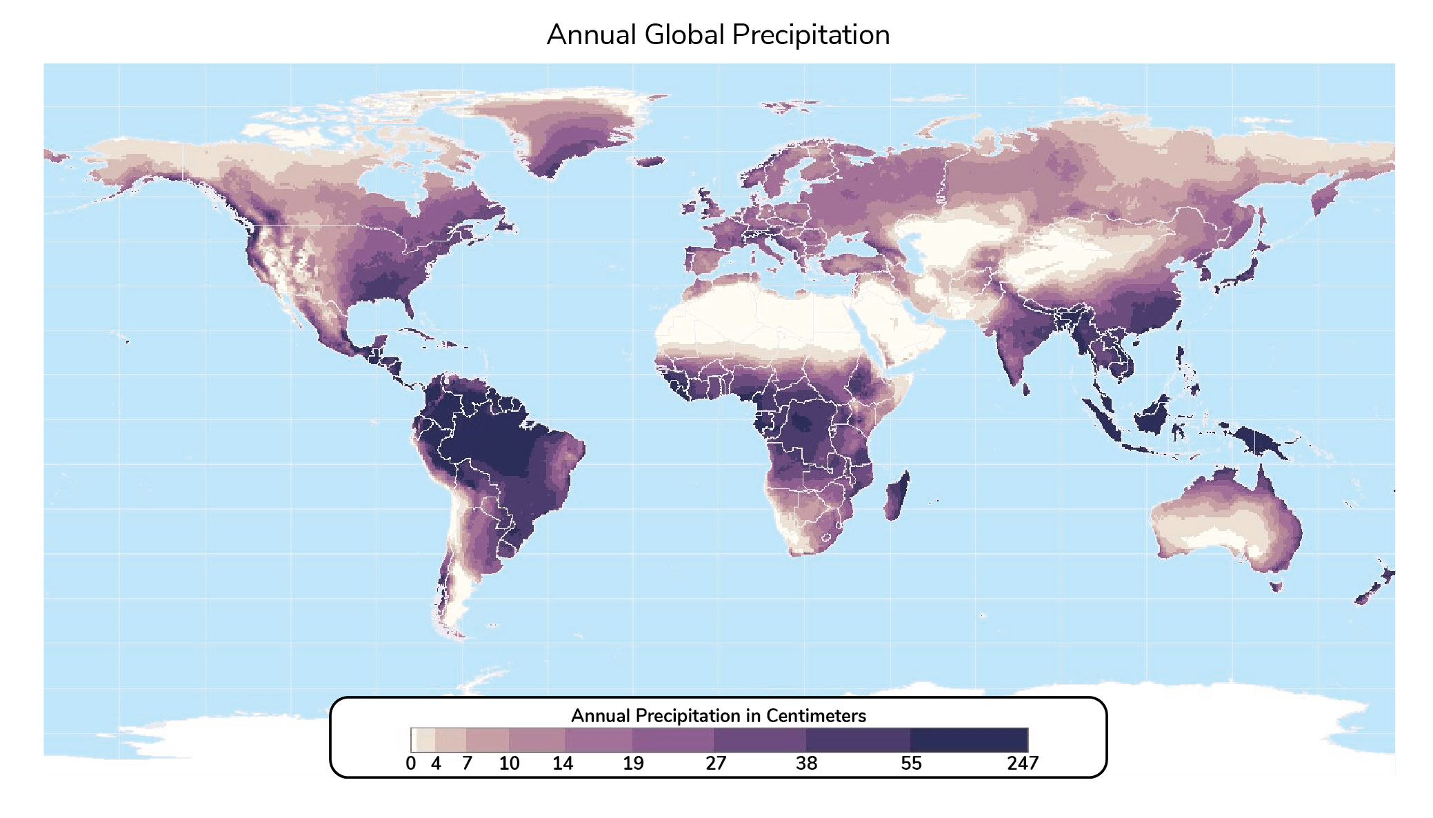 How Much Precipitation Is In A Rainforest